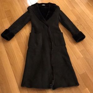 Shearling coat